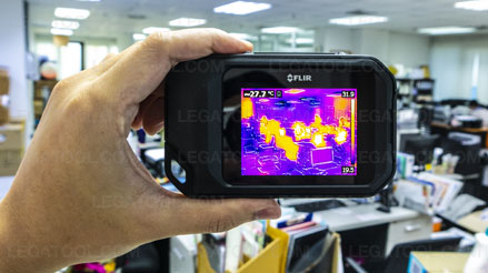 FLIR C3 กล้องถ่ายภาพความร้อนแบบพกพา FLIR C3 กล้องถ่ายภาพความร้อนแบบพกพา