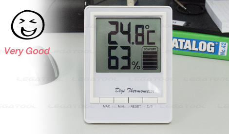 Comfort Indicator ช่วยบอกระดับความสบายตัวของอุณหภูมิ และความชื้นภายในห้อง Comfort Indicator ช่วยบอกระดับความสบายตัวของอุณหภูมิ และความชื้นภายในห้อง