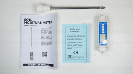 Lutron PMS-714 เครื่องวัดความชื้นในดิน IP65 | 0 to 50% Lutron PMS-714 เครื่องวัดความชื้นในดิน IP65 | 0 to 50%