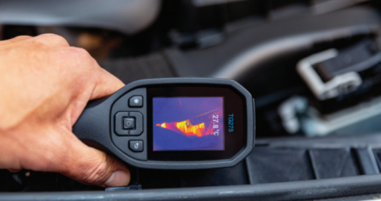 FLIR TG275 กล้องถ่ายภาพความร้อน สำหรับงานอุตสาหกรรมรถยนต์ (320×240 pixels) FLIR TG275 กล้องถ่ายภาพความร้อน สำหรับงานอุตสาหกรรมรถยนต์ (320×240 pixels)