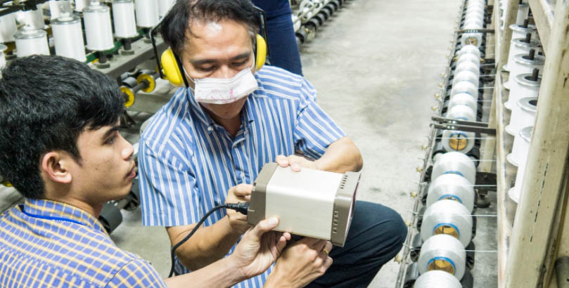 Introducing the Stroboscope for yarn factory Introducing the Stroboscope for yarn factory