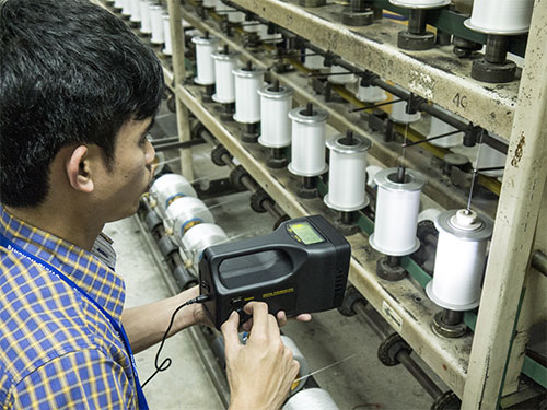 Introducing the Stroboscope for yarn factory Introducing the Stroboscope for yarn factory