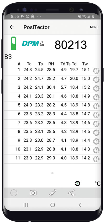PosiTector App