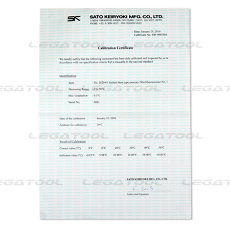 SK Sato SK-0020-00 ปรอทวัดอุณหภูมิ (Mercury) | -50 to 0°C
SK Sato SK-0020-00 ปรอทวัดอุณหภูมิ (Mercury) | -50 to 0°C