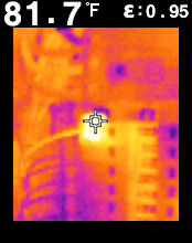TG165 FLIR Identify and measure hot spots from a distance