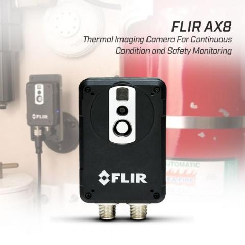 FLIR AX8 กล้องถ่ายภาพความร้อนแบบต่อเนื่อง (สำหรับตรวจสอบความ