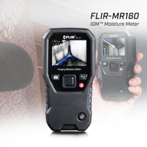 FLIR MR160 เครื่องวัดความชื้นพร้อมกล้องถ่ายภาพความร้อน IGM