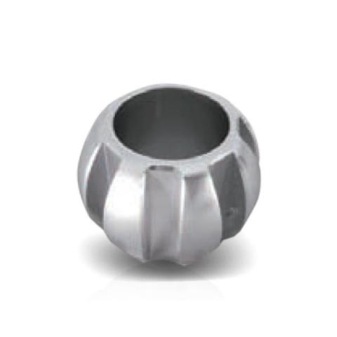 Aluminium ring outlet