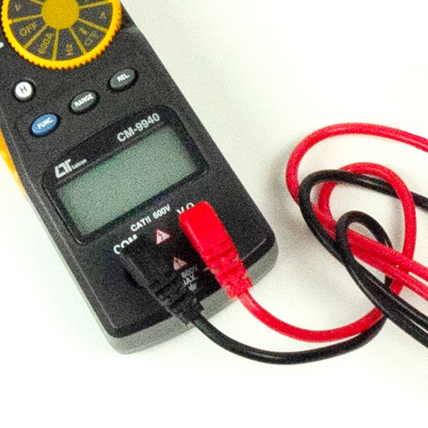 CM-9940 การเชื่อมต่อสาย Test lead เข้ากับตัวเครื่อง CM-9940 การเชื่อมต่อสาย Test lead เข้ากับตัวเครื่อง