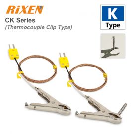 Rixen CK Series โพรบวัดอุณหภูมิแบบคลิปหนีบ (Type K)