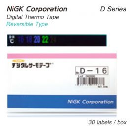 NiGK D Series แถบวัดอุณหภูมิแบบ Reversible type | -20 to 100°C | 30pcs/ 1pack