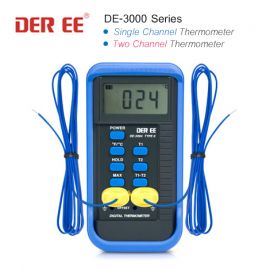 DER EE DE-3000 Series เครื่องวัดอุณหภูมิดิจิตอล (Digital Thermometer)