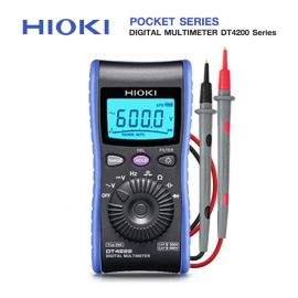 Hioki DT4200 Pocket Series ดิจิตอลมัลติมิเตอร์วัดแรงดันไฟฟ้า (True RMS)