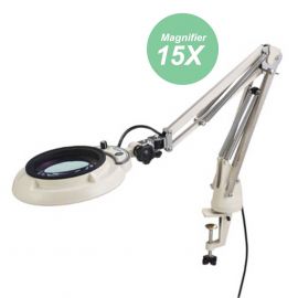 สินค้าเช่า | Otsuka ENVL-CF-15AR-Rental โคมไฟแว่นขยาย 15X [Anti-Reflection Lens] | Compact free-arm Type
