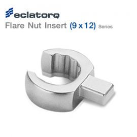 Eclatorq หัวเปลี่ยนประแจวัดแรงบิด Flare Nut Insert | 9x12
