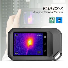 FLIR-C3-X-WIFI กล้องถ่ายภาพความร้อนแบบพกพา (128 X 96 Pixels) | พร้อม Cloud & Wi-Fi