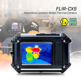 FLIR-CX5 กล้องถ่ายภาพความร้อนป้องกันการระเบิด (160 X 120 Pixels) | พร้อม Cloud & Wi-Fi