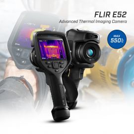 FLIR E52 กล้องถ่ายภาพความร้อนระดับมืออาชีพ 240×180 พิกเซล พร้อมระบบ MSX และการเชื่อมต่อ Wi-Fi