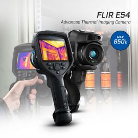 FLIR E54 กล้องถ่ายภาพความร้อนความละเอียดสูง 320×240 พิกเซล สำหรับงานตรวจสอบระดับมืออาชีพ
