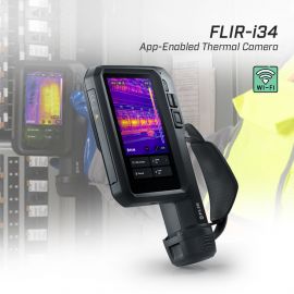 Flir i34 กล้องถ่ายภาพความร้อน ความละเอียด 240×320 สำหรับงานตรวจสอบไฟฟ้าและเครื่องจักร | LEGATOOL