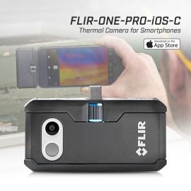FLIR ONE Pro iOS-C กล้องถ่ายภาพความร้อนสำหรับสมาร์ตโฟน iOS (Type-C) ความละเอียด 160×120 พิกเซล | Max 400°C