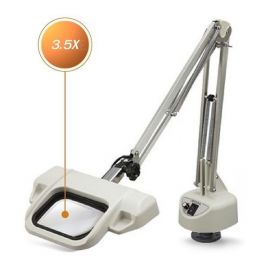 Otsuka O-LIGHT-III-L-F-6500K-3.5X โคมไฟแว่นขยายชื้นงานแบบมีแขนจับหนีบโต๊ะ (อุณหภูมิแสง 6500K)│Recta-Lens Series