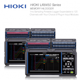 Hioki LR8450 Series เครื่องบันทึกข้อมูลอเนกประสงค์ Wireless LAN | MEMORY HiLOGGER