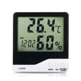 LH3200 LCD Clock with Thermo-Hygrometer