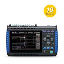 Hioki Memory HiLoggers เป็นเครื่องบันทึกข้อมูลความเร็วสูง (Analog 10-Channels & Pulse 4-channels)