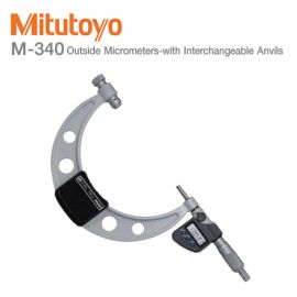 Mitutoyo M-340 Series ไมโครมิเตอร์สำหรับวัดด้านนอกแบบเปลี่ยนแกนวัดได้