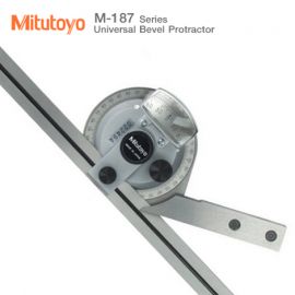 Mitutoyo M-187 Universal Bevel Protractor Series เครื่องวัดมุม
