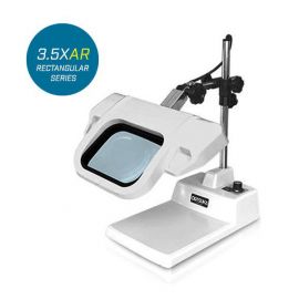 Otsuka O-LIGHT-III-L-B-3.5XAR โคมไฟแว่นขยายชิ้นงานแบบตั้งโต๊ะ Table stand type LED illuminated magnifier│Recta-Lens Series