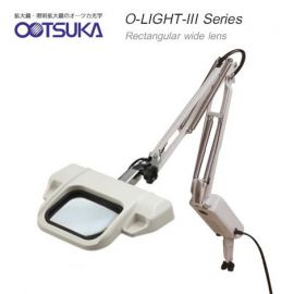 Otsuka O-LIGHT-III Series โคมไฟแว่นขยาย | Rectangular wide lens