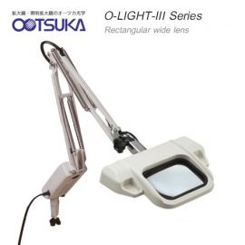 Otsuka O-LIGHT-III Series โคมไฟแว่นขยาย | Rectangular wide lens