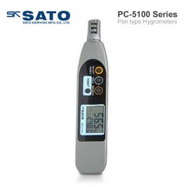 SK Sato PC-5100 Series เครื่องวัดอุณหภูมิและความชื้นแบบปากกา
