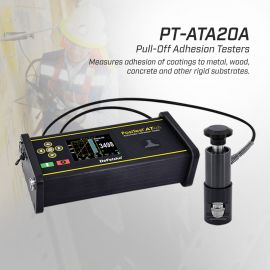 DeFelsko PT-ATA20A เครื่องทดสอบแรงยึดเกาะพื้นผิวแบบอัตโนมัติ | Dollies 20 kit