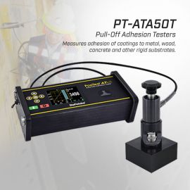 DeFelsko PT-ATA50T เครื่องทดสอบแรงยึดเกาะพื้นผิวแบบอัตโนมัติ | 50 x 50 mm Tile Kit (BS EN 12004-2)