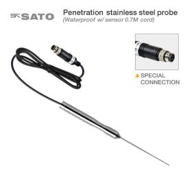 SK Sato S270WP-05 โพรบวัดอุณหภูมิปลายแหลม (Point end-Waterproof) | Cable 0.7 M (Temperature probe)