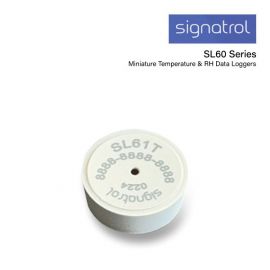 Signatrol SL60 Series กระดุมบันทึกอุณหภูมิ 9,500 ข้อมูล