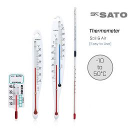SK Sato SK-0500-Series ปรอทวัดอุณหภูมิในดินและวัดอุณหภูมิอากาศ