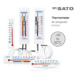 SK Sato SK-1700-Series ปรอทวัดอุณหภูมิตู้เย็น