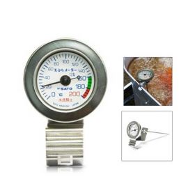 SK Sato SK-1720-00 Bimetal Thermometer สำหรับวัดอุณหภูมิน้ำมัน (0 To 200℃)