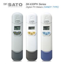 SK Sato SK-630PH Series เครื่องวัดพี่เอชแบบปากกา | Digital pH Meter Pocket Type