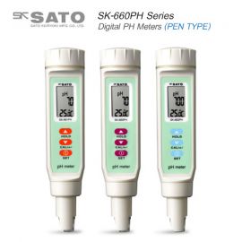 SK Sato SK-660PH Series เครื่องวัดพี่เอชแบบปากกา | Pen Type Digital pH Meter 