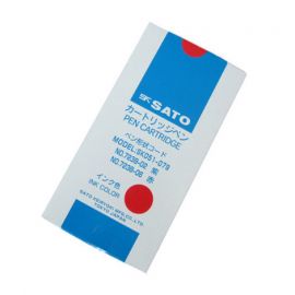 SK Sato SK-7238-06 Cartridge Pen (Red) 12 pcs. in a box