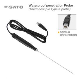 SK Sato SK-S100WK โพรบวัดอุณหภูมิ Waterproof penetration (Type K) | Cable 1.1m for sk-1260
