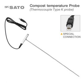SK Sato SK-S108K โพรบวัดอุณหภูมิสำหรับวัดในปุ๋ย (Type K) | Cable 1.1m