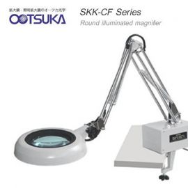 Otsuka SKK-CF โคมไฟแว่นขยายแบบมีแขนจับหนีบโต๊ะ (Compact)│Round Series