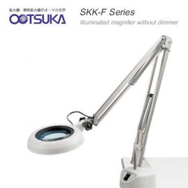 Otsuka SKK-F โคมไฟแว่นขยายแบบมีแขนจับหนีบโต๊ะ│Round Series