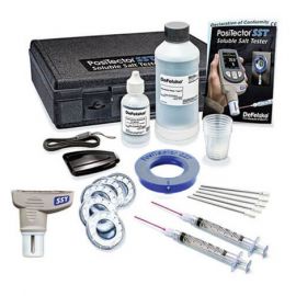 Defelsko PosiTector SSTKITPF ชุดสำหรับทดสอบและเซนเซอร์ความเข้มข้นของเกลือที่ละลายน้ำได้ (การปนเปื้อนของเกลือ) Salt Contamination Sensor | PosiPatch Kit and probe only